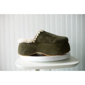 MOU Layla Chunky Platform Clogs 39 NEW